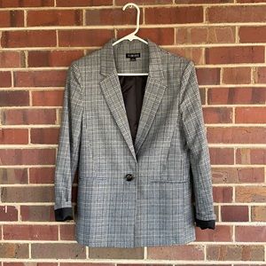 Plaid blazer